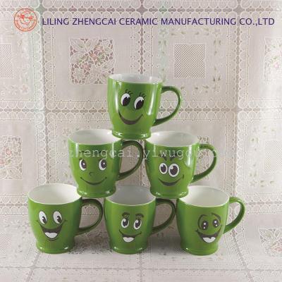 smiley cup ceramic mug 
