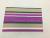 PVC Placemat Textilene Placemat Table Mat Fashion Versatile Colorful Striped Placemat