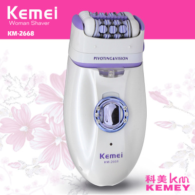  KEMEI Lady shaver,  two in one KM-2668 Epilator