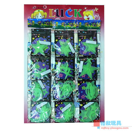 653a hanging card luminous stickers super bright luminous wall stickers fluorescence sticker decoration