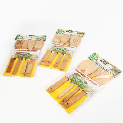 Our professional production of high quality nanzhu, bamboo scoop, bamboo four-piece set