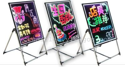 LED colorful handwritten fluorescent board handwritten advertisement screen hair board, fluorescent screen