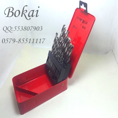 4241 general 19PCS set the whole grinding high speed steel drill iron stainless steel aluminum metal twist drill