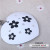 White lovely acrylic car key chain small pendant