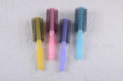 Night light professional advanced curl comb straight hair blow comb roller comb