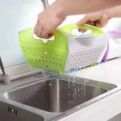  plastic drain basket basket for washing in the kitchen cleaning clothes put drip basket of fruits and vegetables