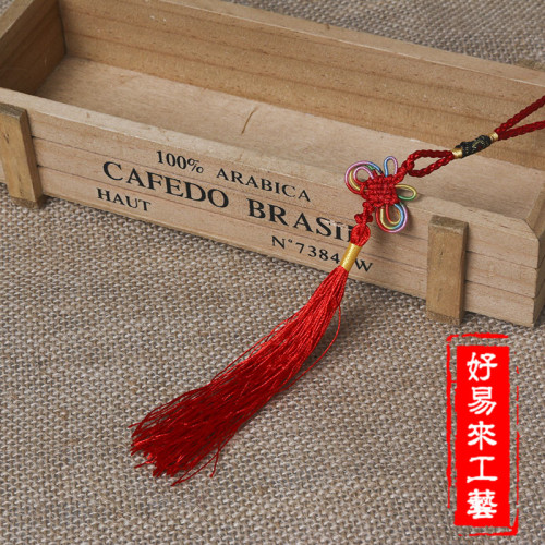 dragon and phoenix gown match chinese style plate flower hand knitting yarn colorful thread chinese knot