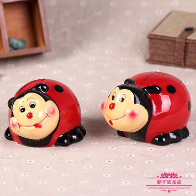 Ceramic ladybird piggy piggy ornaments HOME DECOR GIFT