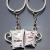 New couple Keychain gift creative Cup key chains key ring key chain