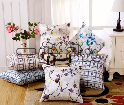 Double - sided cushion pillow car sofa waist cushion pillow happiness simple cushion.