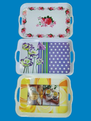 Melamine tray exquisite color warehouse according to tons of sale in Yiwu spot