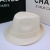 Linen Hat Wholesale Parent-Child Fashion Spring and Autumn Korean Style Linen Hat Qj03 Men and Women Fedora Hat