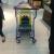 Supermarket shopping cart selling the new car's children