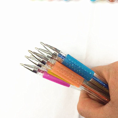Fluorescent Gel Pen 6 Color Flash Gel Pen Color Flash Pen