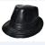 Leather Hat Sheepskin Middle-Aged and Elderly Hat Jazz Hat British Style Top Hat Unisex MC Hat Casual Hat