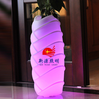 Flowerpot / garden flowerpot rotational /led luminous flowerpot flowerpot /LED