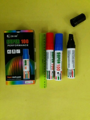 6 color packaging with Mark pen