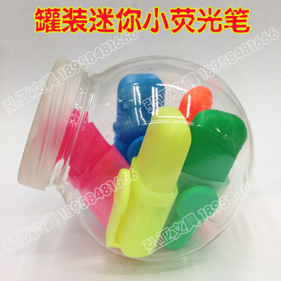 Mini mini bottles highlighter scent LOGO printed advertising pens highlighters