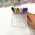 8-Color Flip Boxed Flash Pen Shiny Crystal Pen Children's Painting Color Pencil