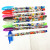 8 PCs Flip Boxed Flash Pen Fluorescent Pen Shiny Crystal Pen Graffiti Pen