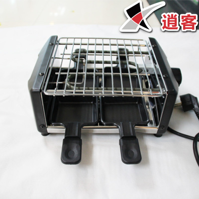 The electric oven baked fried Qashqai winter self-service household portable portable oven Korean electric oven tray BBQ