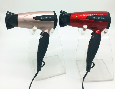 HOMETIME hair dryer Mini student hostel trip can be folded high power hair dryer