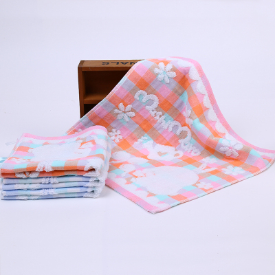 Cotton towel untwisted gauze jacquard towel spongy fashion gift towel