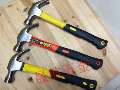 Claw hammer hammer forging quenching Wuzhi handle claw hammer percussion hammer hammer hardware tools