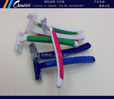 Dongyang super beauty shaver wholesale customized OEM production of European and American foreign trade Ginnie razor