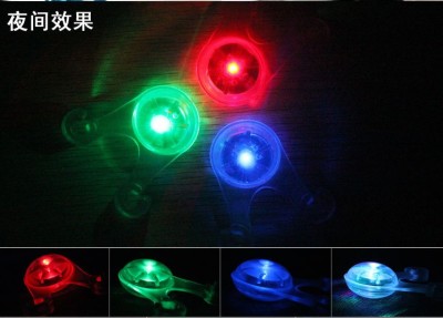 Bicycle taillight LED lamp safety highlight lamp cushion warning rear taillight Bicycle equipment