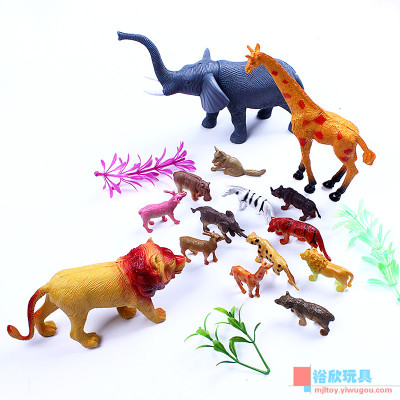706 large size spray paint animal world painting toy model toy