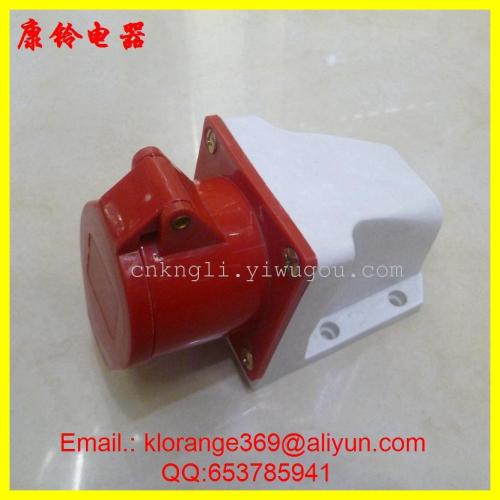 industrial outlet 114 waterproof socket 16a 4-core