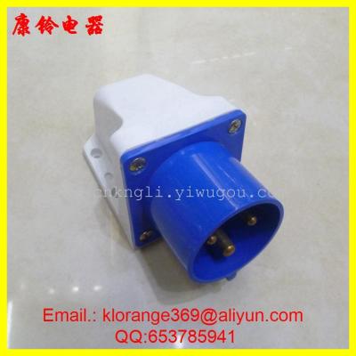 Anti plug and plug in the waterproof industrial plug 523