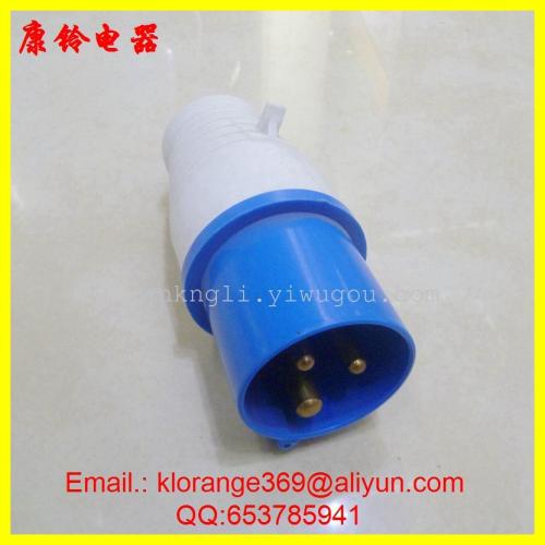 industrial plug 013 waterproof industrial plug 16a 3-core