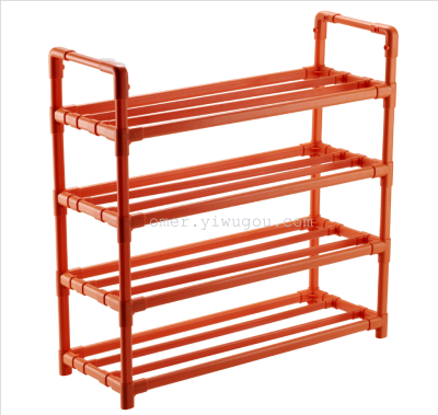 Ecological Environmental Protection Storage Shoe Rack Simple Free Combination Carbon Fiber Shoe Rack Factory Direct Sales