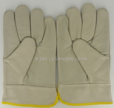 All - cowhide driver gloves