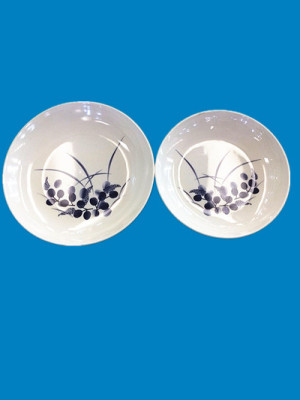 Melamine flower pattern round plate of good quality manufacturers selling melamine Imitation Ceramic tableware
