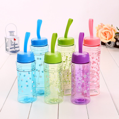 Fashion Floral Printing Cup High Quality Pc Color Transparent Cup Simple