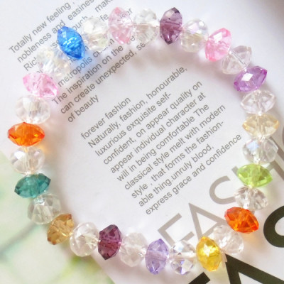 The Korean version of the New South Korean hand jewelry fashion female jewelry handmade crystal bracelet