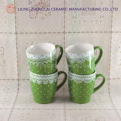 Ceramic cup, coffee cup, advertising promotion cup, stock