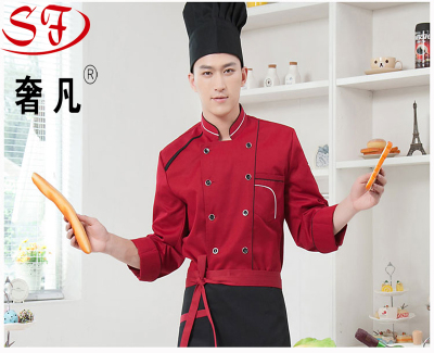 Factory direct sales of Chinese and western restaurant chef service pastry chef uniforms