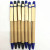 Tubes Made of Kraft Paper Environmentally Friendly Beating Ballpoint Pen Wood Piece Or Plastic Pen Holder