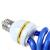 Foreign Trade Export Blue Natural Color Tube Small Half Screw Three PCs Energy-Saving Lamp