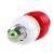 LED Lamp Export Natural Color Tube Energy-Saving Lamp Small Half Spiral Three PCs Red Energy-Saving Lamp