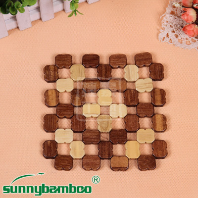 Bamboo wooden factory direct low price specifications insulation mat bowls mat mats