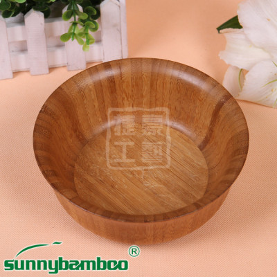 Creative manufacturers selling exquisite wooden Bowl-friendly natural bamboo tableware
