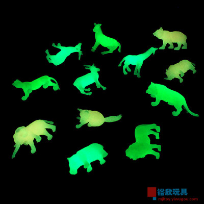 702 luminous fluorescent luminous toy animal animal animal ornaments simulation