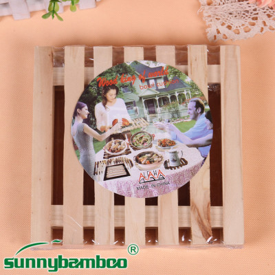 Factory Outlet boutique-hot bowls saucers of pad insulation mat wooden coasters wooden bowls mat wholesale