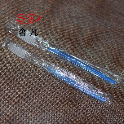 Hotel Hotel disposable toothbrush fur color head OPP bag