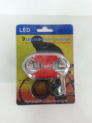 LED bicycle taillights, warning lights, safety lights, bicycle equipment
